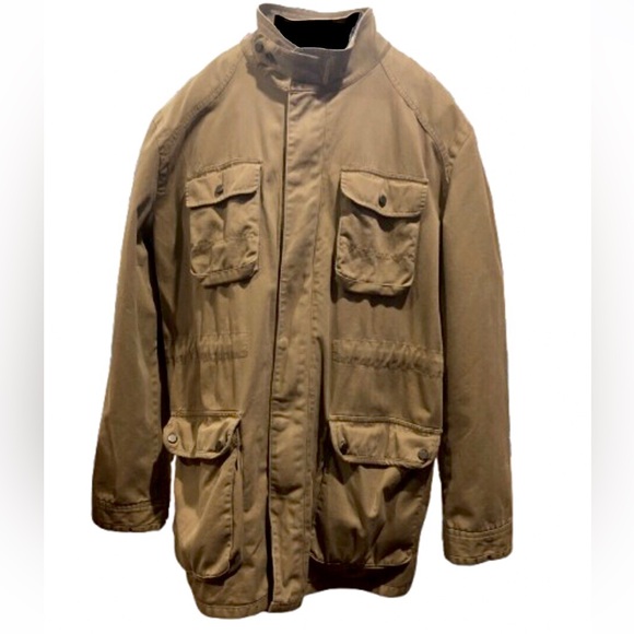 Timberland Other - TIMBERLAND Canvas Earth Keeper Zipper and Snap Front Coat Sz 2XL